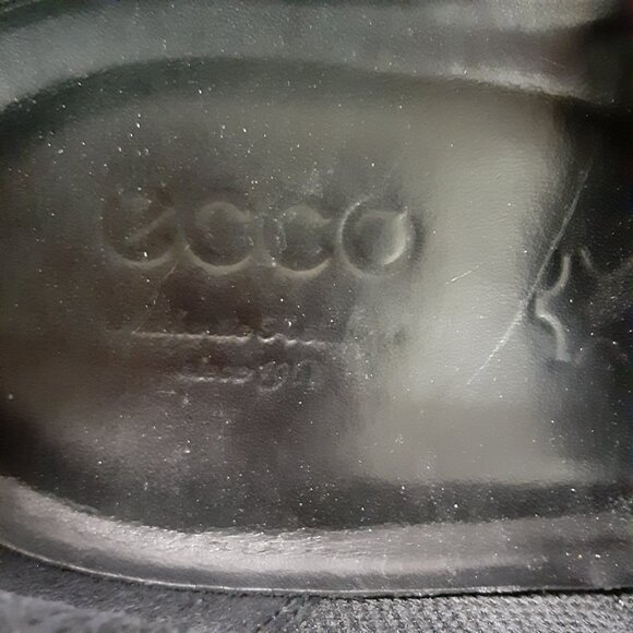 Ecco Men's Dress Shoes Size 8 Slip-on, Black Leather Bit Loafer - Picture 8 of 10